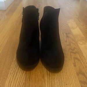 Style & Co. Black Ankle Booties